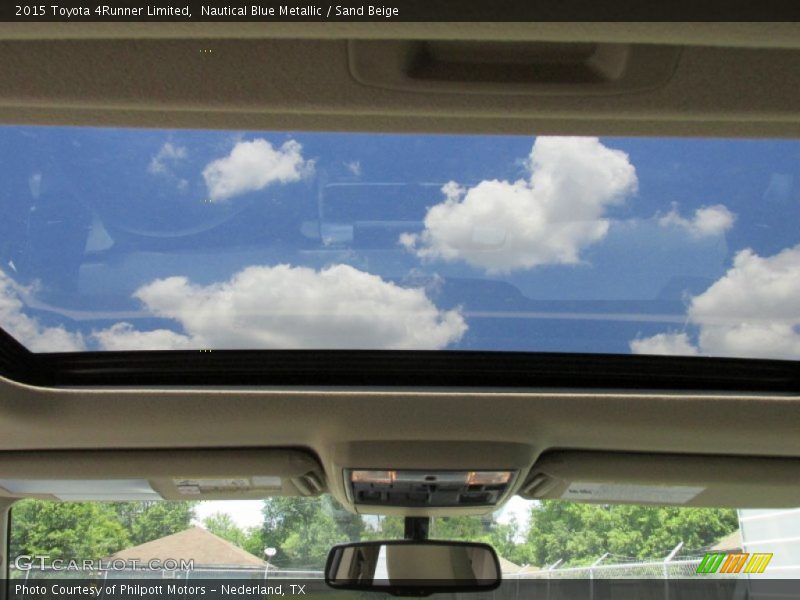 Nautical Blue Metallic / Sand Beige 2015 Toyota 4Runner Limited