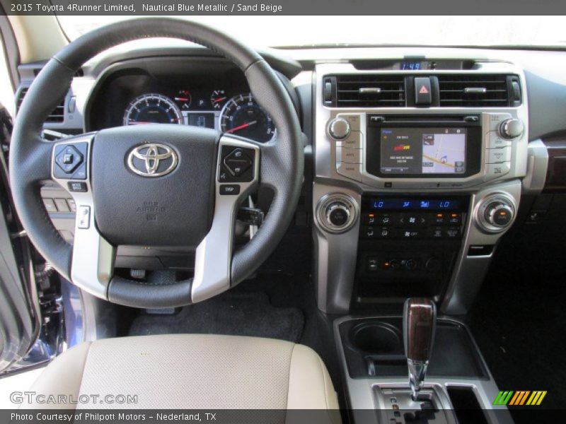 Nautical Blue Metallic / Sand Beige 2015 Toyota 4Runner Limited