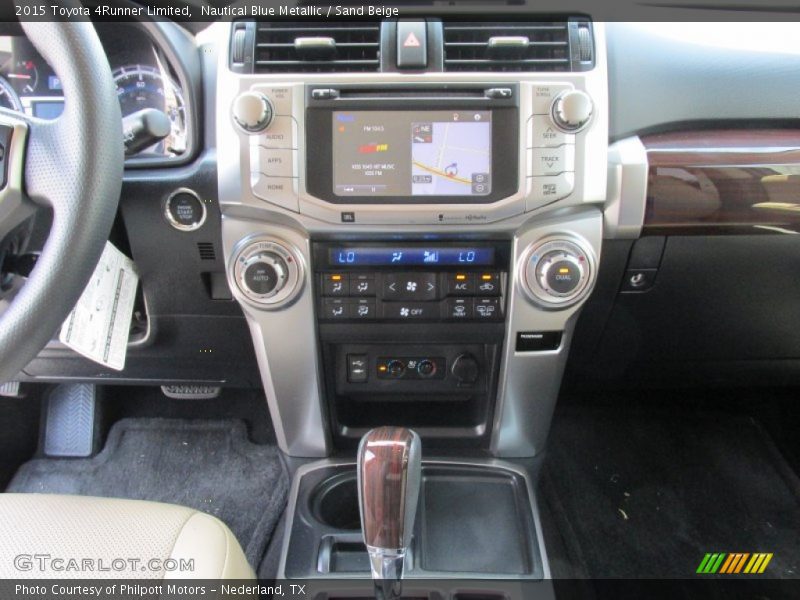 Nautical Blue Metallic / Sand Beige 2015 Toyota 4Runner Limited