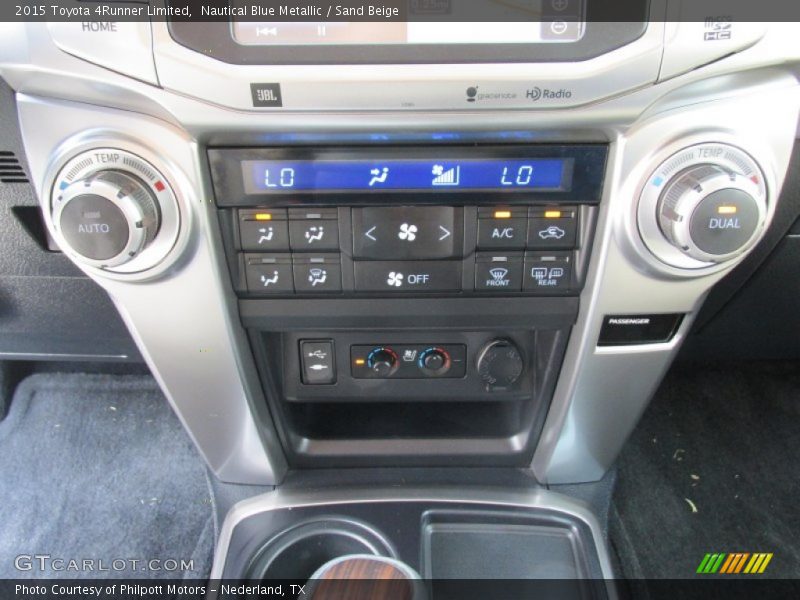 Nautical Blue Metallic / Sand Beige 2015 Toyota 4Runner Limited