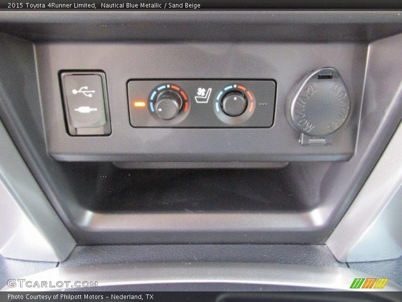 Nautical Blue Metallic / Sand Beige 2015 Toyota 4Runner Limited