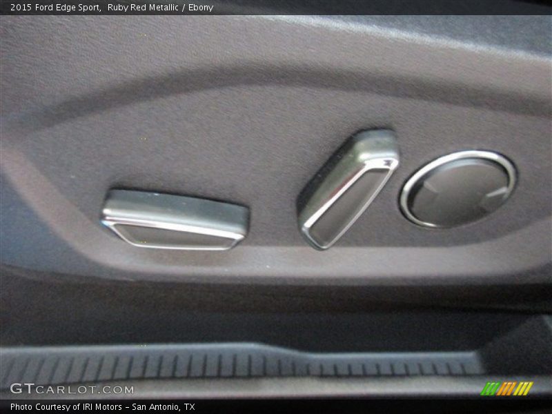 Ruby Red Metallic / Ebony 2015 Ford Edge Sport