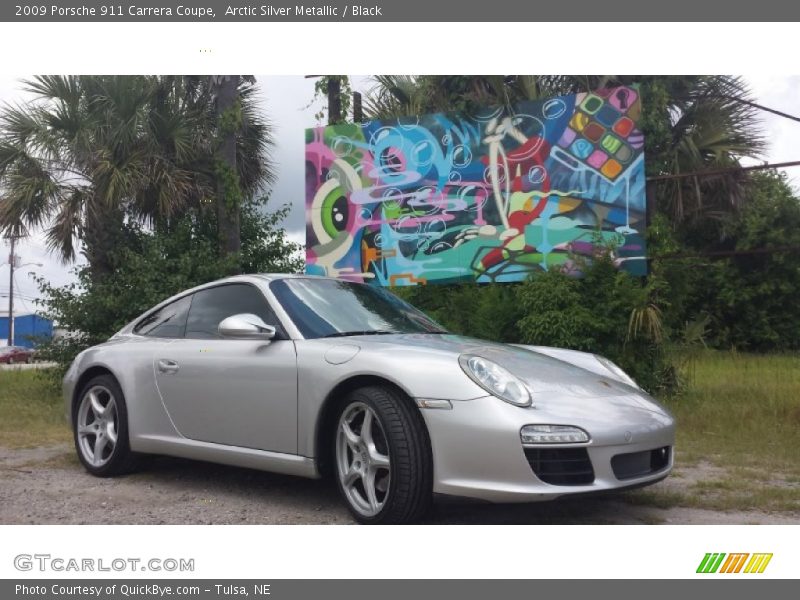 Front 3/4 View of 2009 911 Carrera Coupe