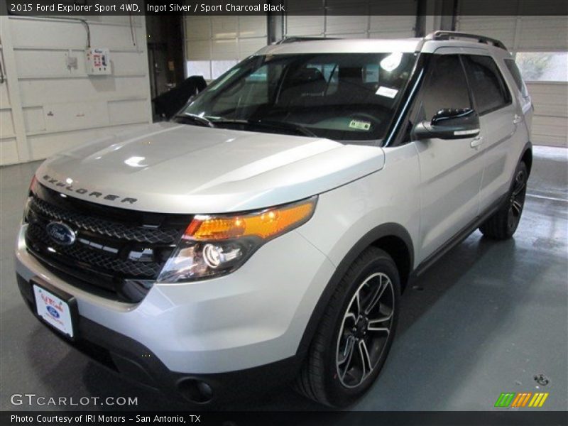 Ingot Silver / Sport Charcoal Black 2015 Ford Explorer Sport 4WD