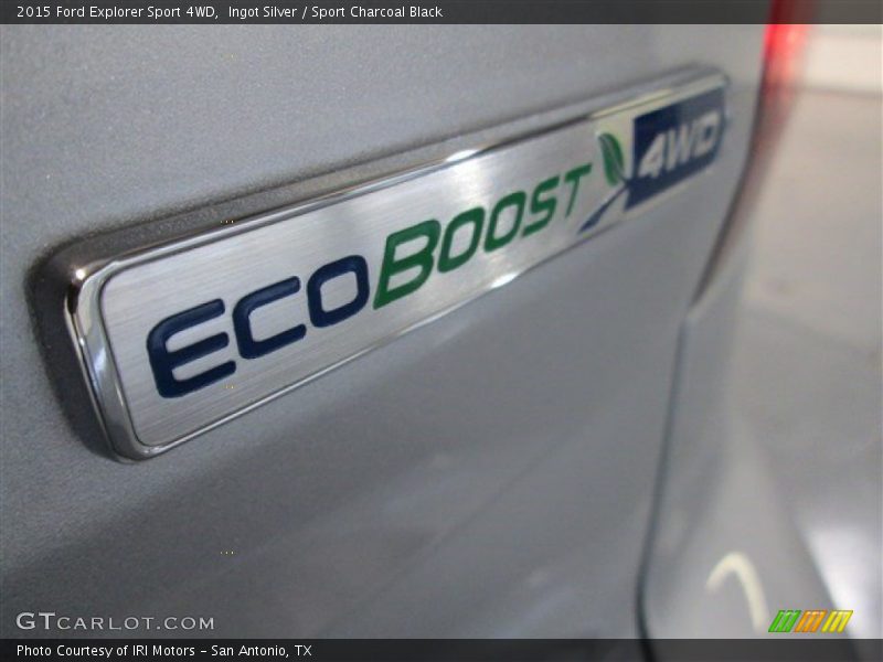 Ingot Silver / Sport Charcoal Black 2015 Ford Explorer Sport 4WD