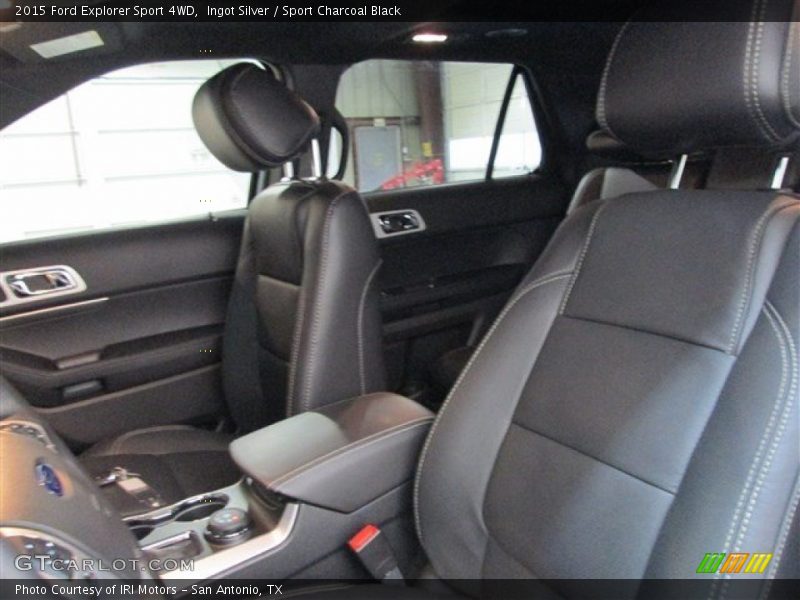 Ingot Silver / Sport Charcoal Black 2015 Ford Explorer Sport 4WD