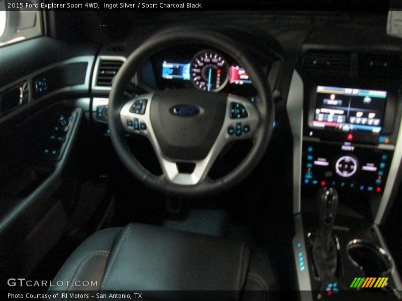 Ingot Silver / Sport Charcoal Black 2015 Ford Explorer Sport 4WD