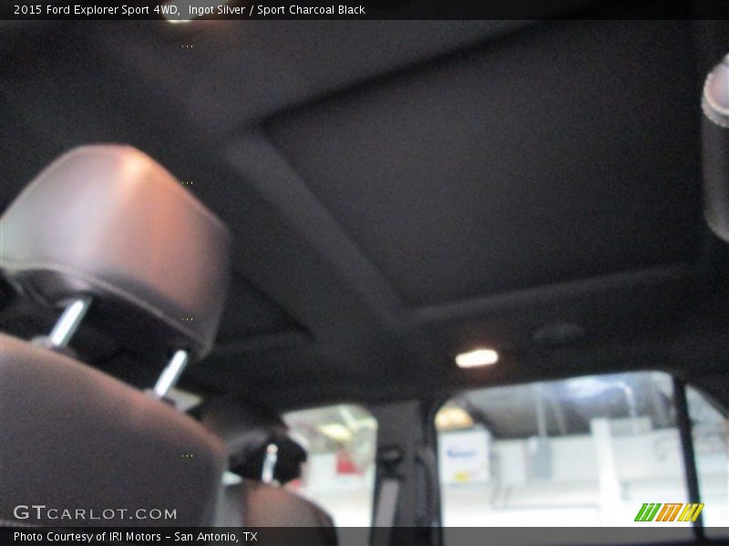 Ingot Silver / Sport Charcoal Black 2015 Ford Explorer Sport 4WD