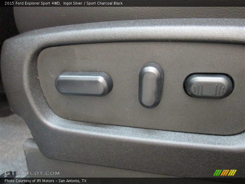 Ingot Silver / Sport Charcoal Black 2015 Ford Explorer Sport 4WD