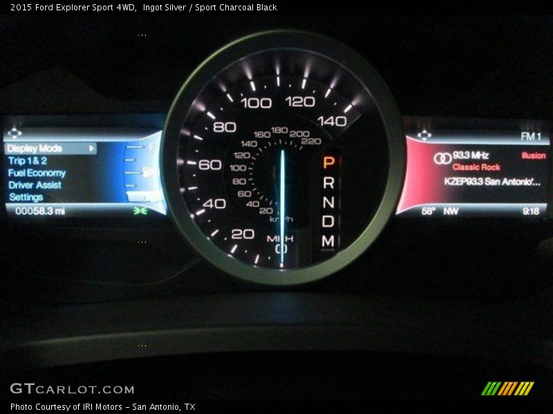 Ingot Silver / Sport Charcoal Black 2015 Ford Explorer Sport 4WD