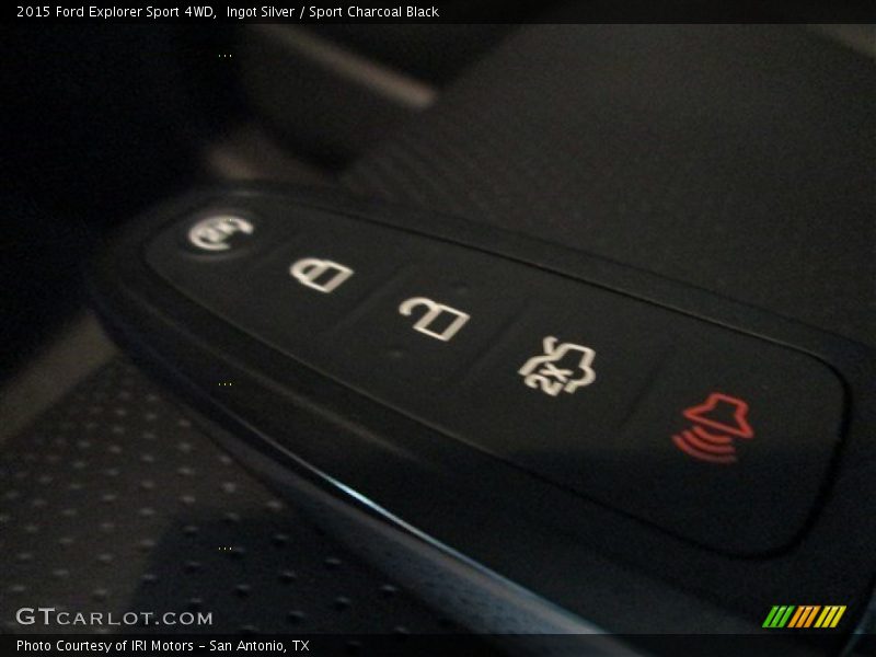 Ingot Silver / Sport Charcoal Black 2015 Ford Explorer Sport 4WD