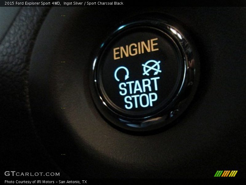 Ingot Silver / Sport Charcoal Black 2015 Ford Explorer Sport 4WD