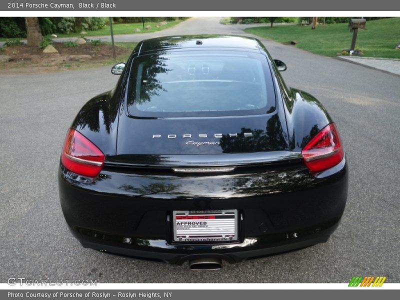 Black / Black 2014 Porsche Cayman