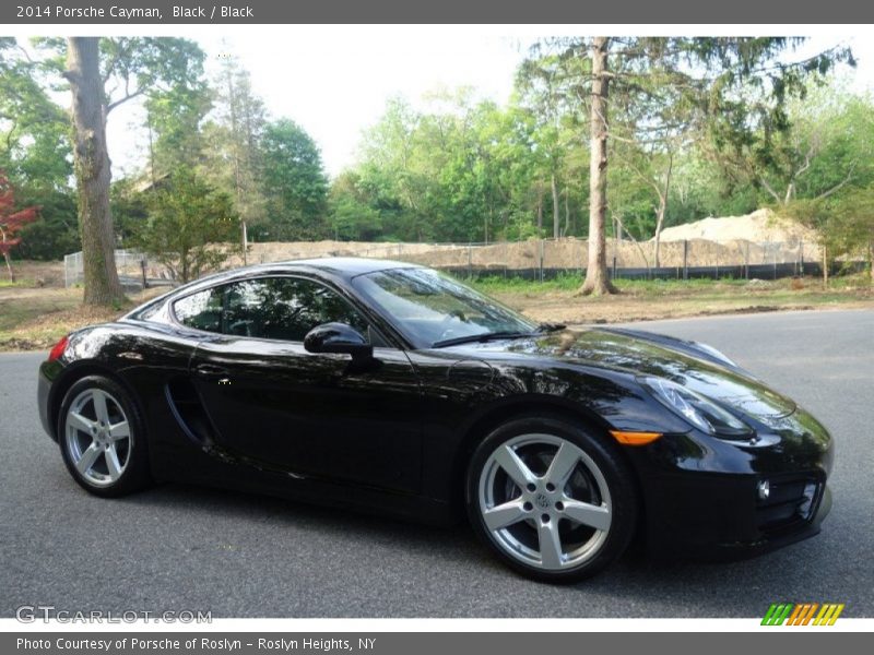 Black / Black 2014 Porsche Cayman