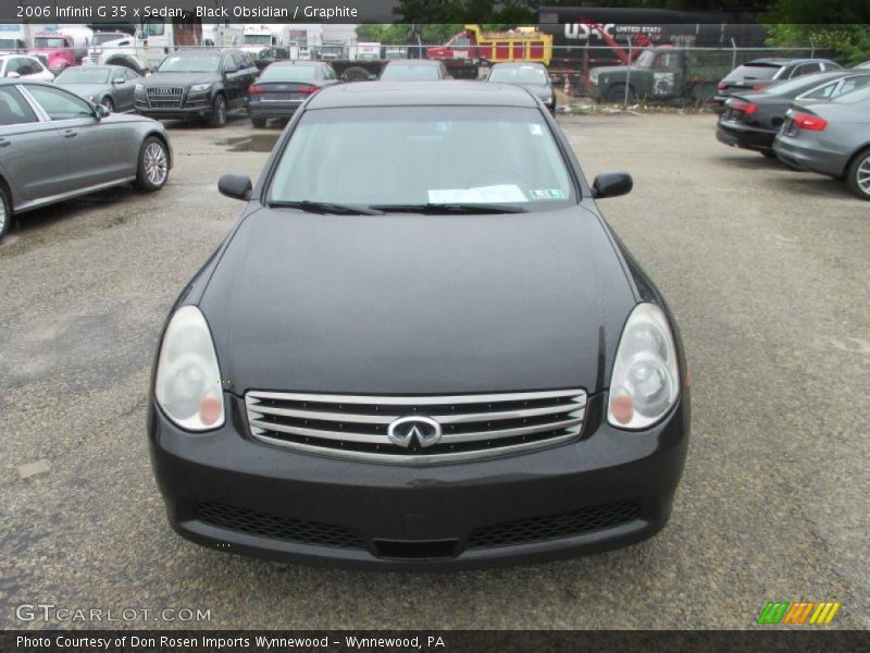 Black Obsidian / Graphite 2006 Infiniti G 35 x Sedan
