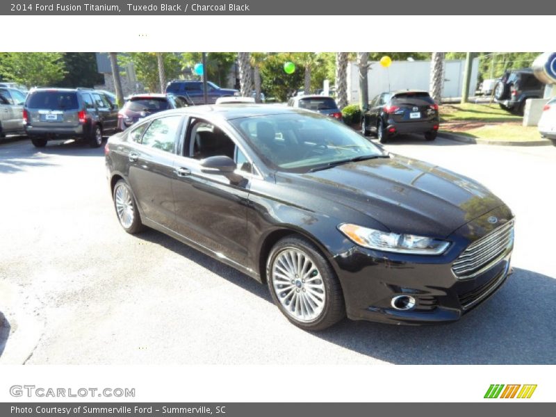 Tuxedo Black / Charcoal Black 2014 Ford Fusion Titanium