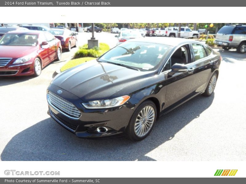 Tuxedo Black / Charcoal Black 2014 Ford Fusion Titanium
