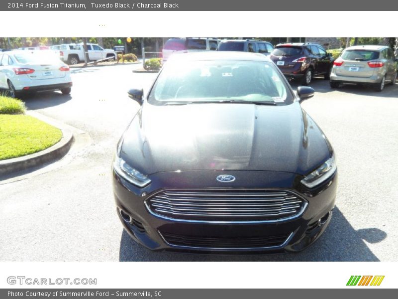 Tuxedo Black / Charcoal Black 2014 Ford Fusion Titanium