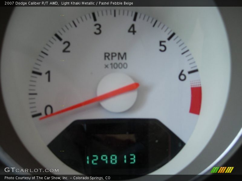 Light Khaki Metallic / Pastel Pebble Beige 2007 Dodge Caliber R/T AWD