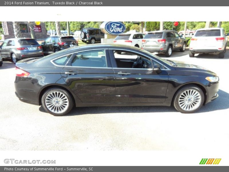 Tuxedo Black / Charcoal Black 2014 Ford Fusion Titanium