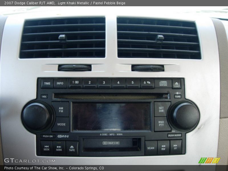 Light Khaki Metallic / Pastel Pebble Beige 2007 Dodge Caliber R/T AWD