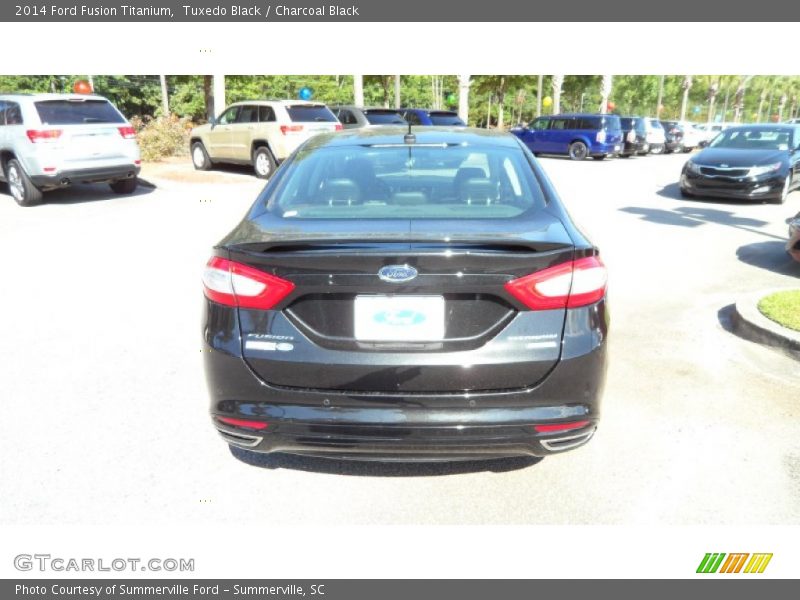 Tuxedo Black / Charcoal Black 2014 Ford Fusion Titanium