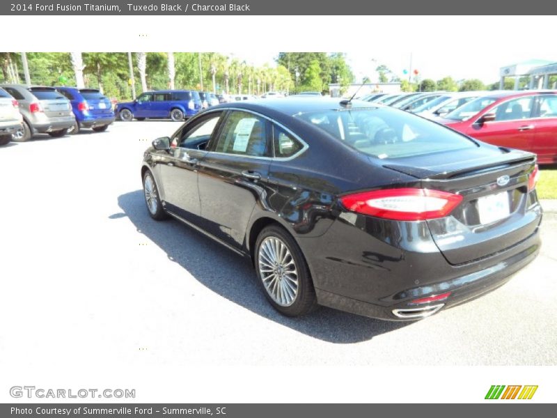 Tuxedo Black / Charcoal Black 2014 Ford Fusion Titanium