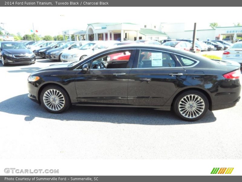 Tuxedo Black / Charcoal Black 2014 Ford Fusion Titanium