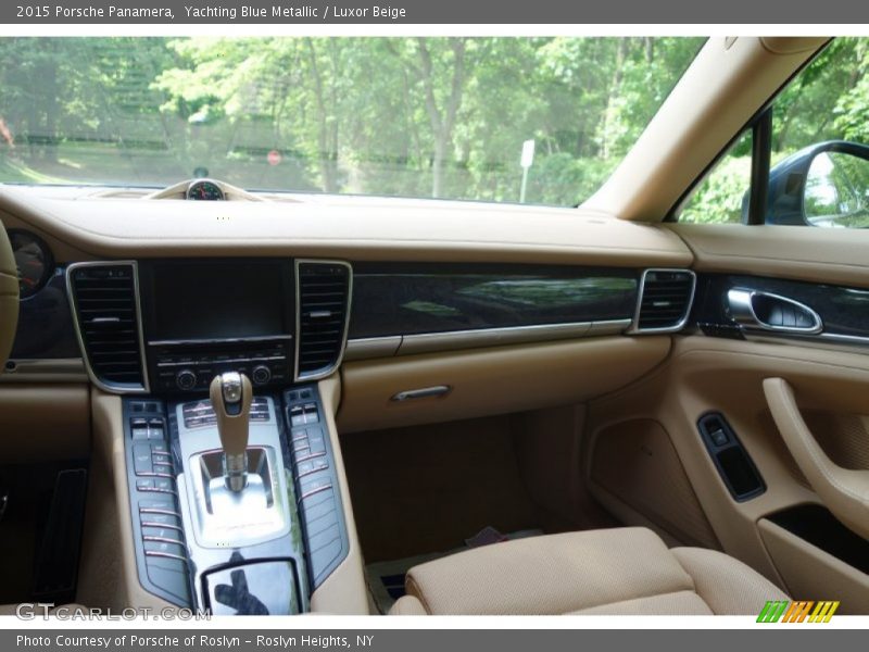 Yachting Blue Metallic / Luxor Beige 2015 Porsche Panamera