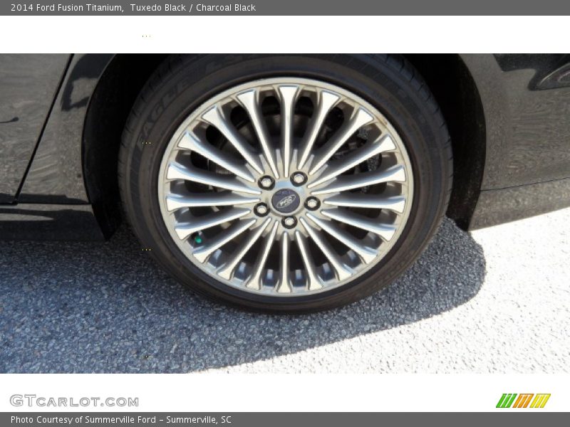 Tuxedo Black / Charcoal Black 2014 Ford Fusion Titanium