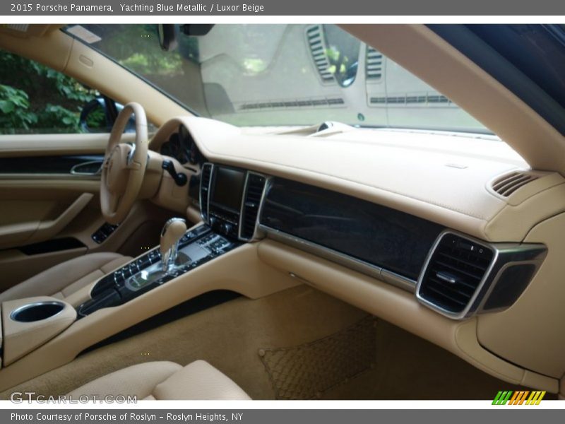 Yachting Blue Metallic / Luxor Beige 2015 Porsche Panamera