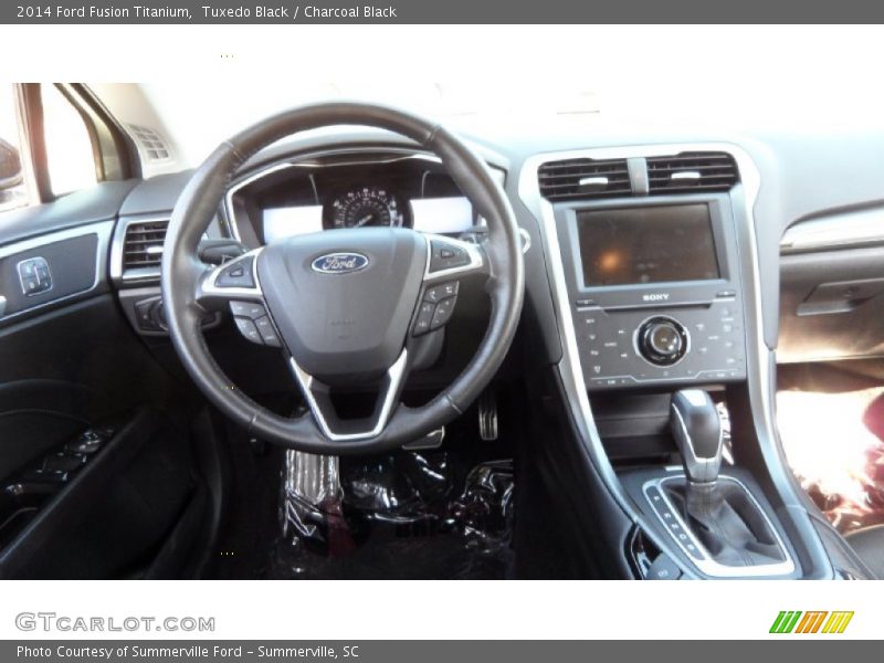 Tuxedo Black / Charcoal Black 2014 Ford Fusion Titanium