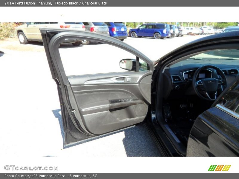 Tuxedo Black / Charcoal Black 2014 Ford Fusion Titanium