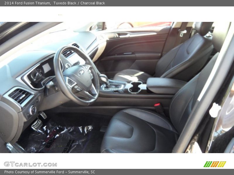 Tuxedo Black / Charcoal Black 2014 Ford Fusion Titanium