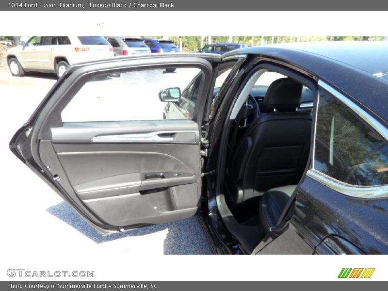 Tuxedo Black / Charcoal Black 2014 Ford Fusion Titanium