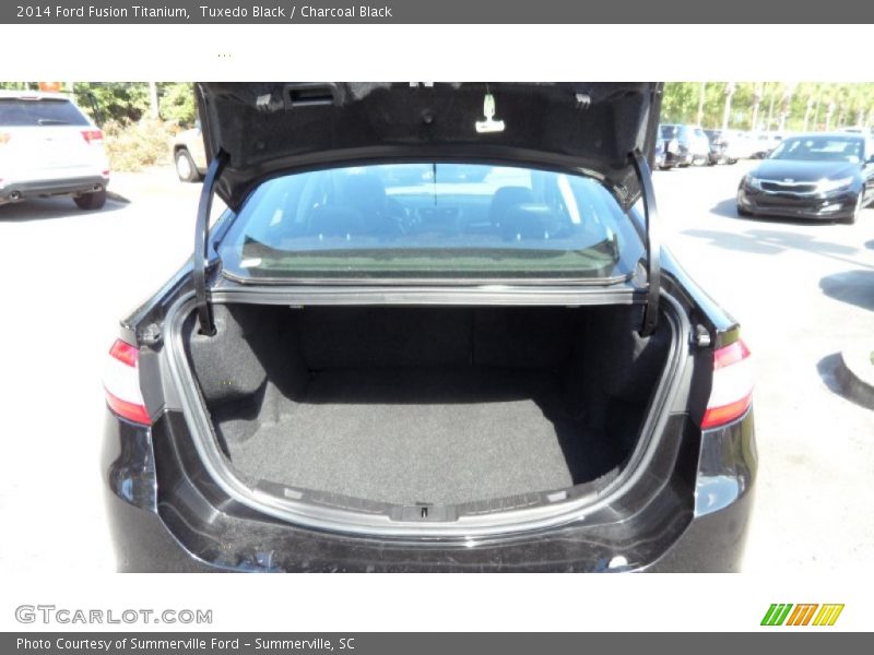 Tuxedo Black / Charcoal Black 2014 Ford Fusion Titanium