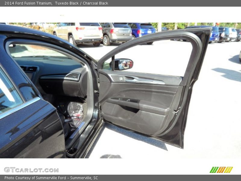 Tuxedo Black / Charcoal Black 2014 Ford Fusion Titanium