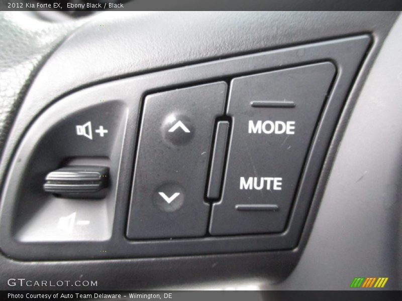 Ebony Black / Black 2012 Kia Forte EX