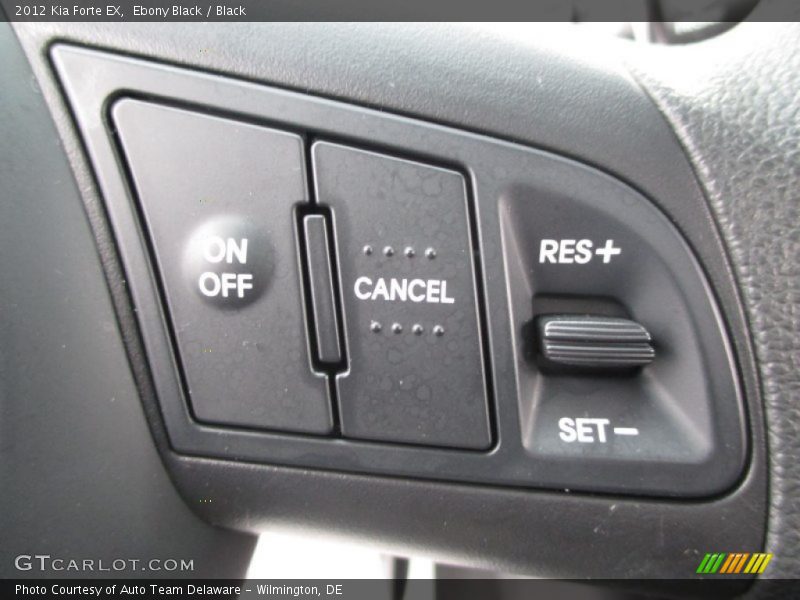 Ebony Black / Black 2012 Kia Forte EX
