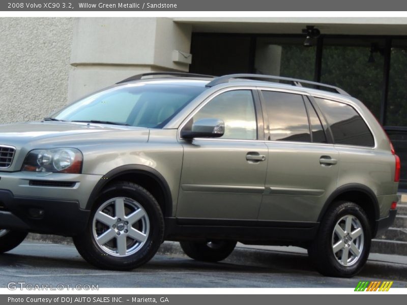Willow Green Metallic / Sandstone 2008 Volvo XC90 3.2
