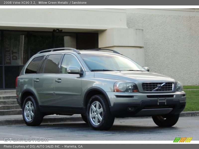 Willow Green Metallic / Sandstone 2008 Volvo XC90 3.2