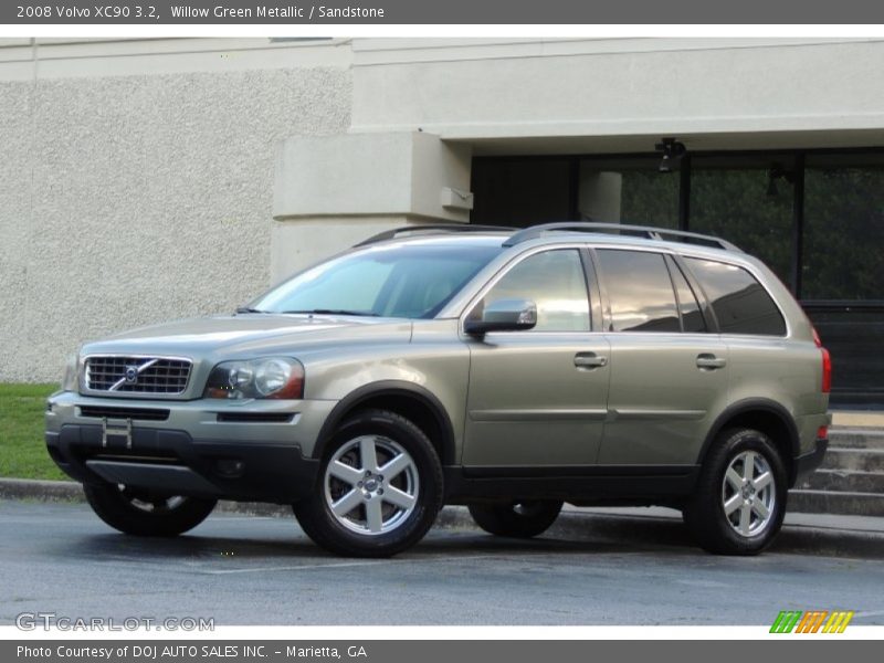 Willow Green Metallic / Sandstone 2008 Volvo XC90 3.2
