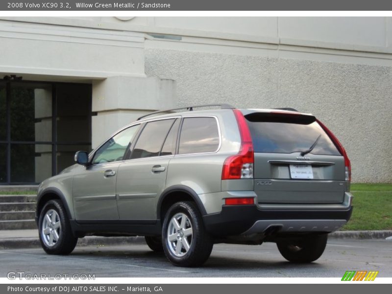 Willow Green Metallic / Sandstone 2008 Volvo XC90 3.2
