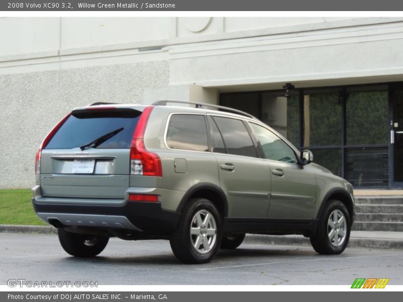 Willow Green Metallic / Sandstone 2008 Volvo XC90 3.2