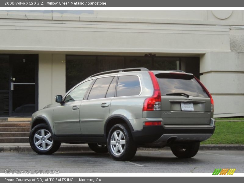 Willow Green Metallic / Sandstone 2008 Volvo XC90 3.2