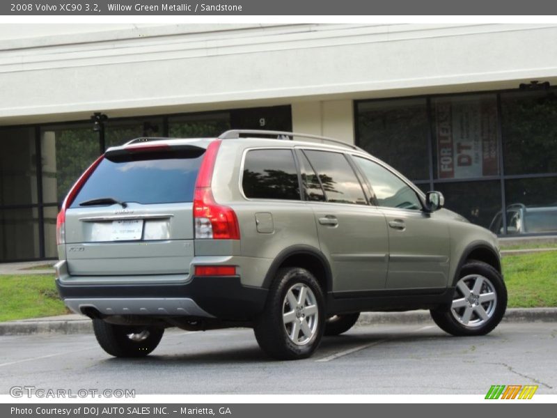 Willow Green Metallic / Sandstone 2008 Volvo XC90 3.2