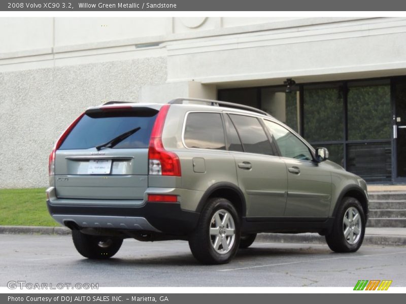 Willow Green Metallic / Sandstone 2008 Volvo XC90 3.2