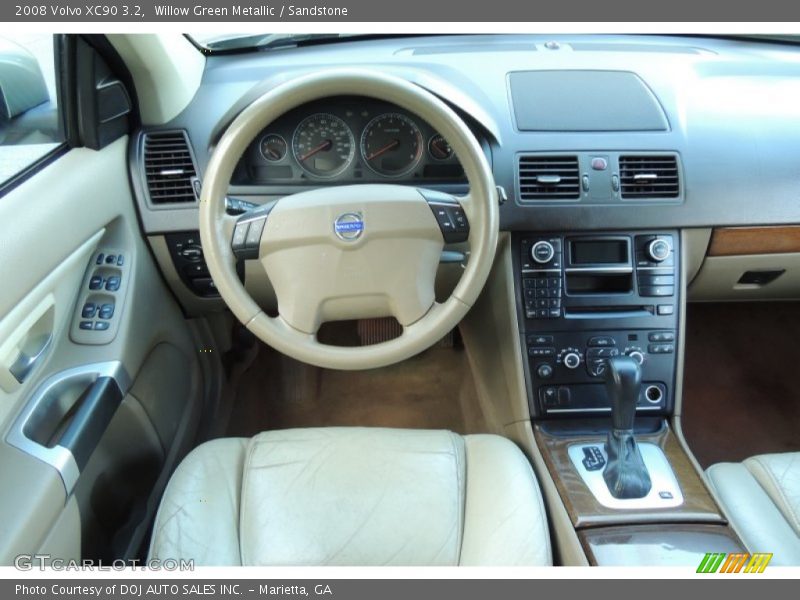 Willow Green Metallic / Sandstone 2008 Volvo XC90 3.2