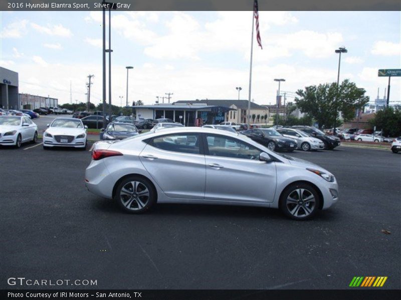 Silver / Gray 2016 Hyundai Elantra Sport