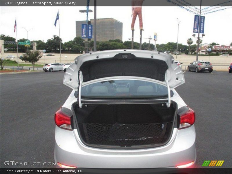 Silver / Gray 2016 Hyundai Elantra Sport